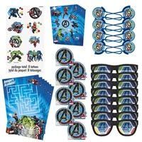 Unique Avengers Favor Pack 48ct Comic Character Party Favor Pack