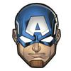 Assorted Avengers Paper Masks - 8 Pcs. | Multicolor Marvel Superhero Party Supplies | Perfect for Birthdays and Celebrations view 3