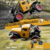 EAZYRC FMS FCX24 Power Wagon 1/24 RC Crawler, Brushed 4x4 RTR Rock Crawler with Portal axle, 2-Speed Transmission, PC Hard Body  RC Car for Adults and Gift view 4