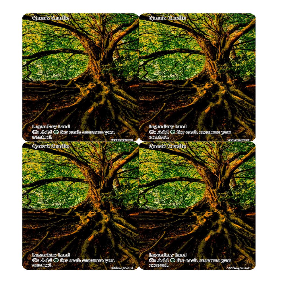4x | Gaea's Cradle | Full Art | Foil or Non-Foil (Non Foil)