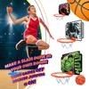 JA-RU Marvel Spiderman Mini Basketball Hoop (1 Unit) Self Adhesive Wall & Door Mount. Office or Bedroom Basketball Hoop with Ball for Kids. Indoor & Outdoor Sports Game. Spid-6822-1s view 3