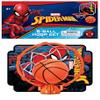 JA-RU Marvel Spiderman Mini Basketball Hoop (1 Unit) Self Adhesive Wall & Door Mount. Office or Bedroom Basketball Hoop with Ball for Kids. Indoor & Outdoor Sports Game. Spid-6822-1s view 4