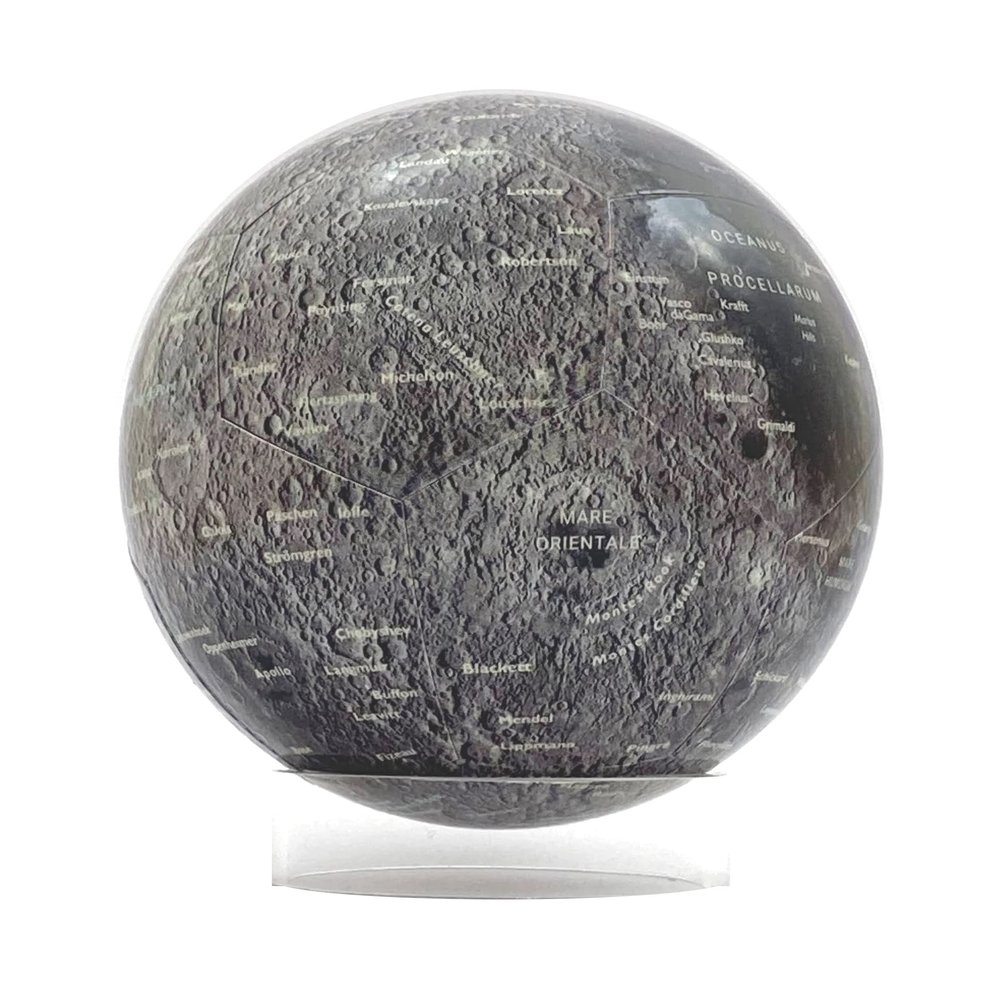 Snapspheres Moon Globe Magnetic Globe - 4"