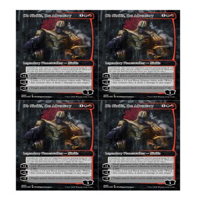 4x | Ob Nixilis, the Adversary | Full Art | Foil or Non-Foil (Foil)