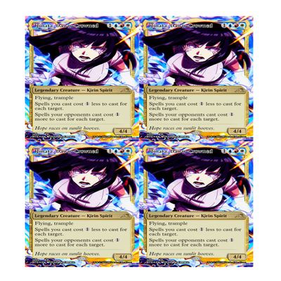 4x | Hinata, Dawn-Crowned | Full Art | Foil or Non-Foil (Foil)