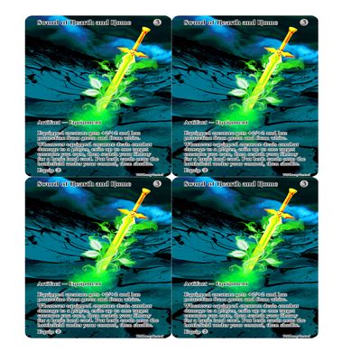 4x | Sword of Hearth and Home | Full Art | Foil or Non-Foil (Foil)