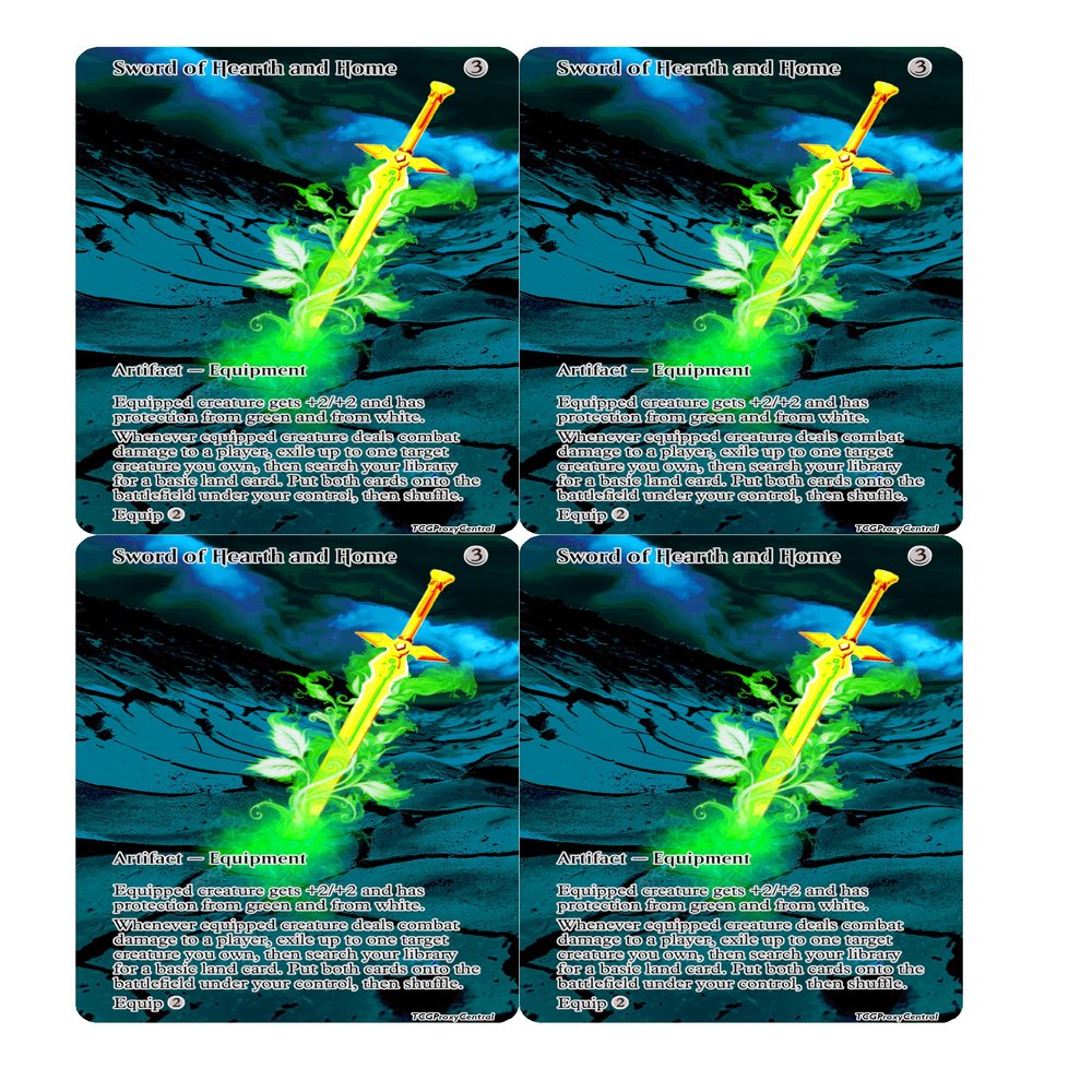 4x | Sword of Hearth and Home | Full Art | Foil or Non-Foil (Foil)