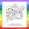 ZOCO  Stay Drug Free  Coloring Books (50 Bulk Pack, With Crayons)  Community Outreach, AntiDrug Awareness Safety  Educational Games, Puzzles, Activities for Kids view 4