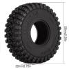 INJORA 1.0 Tires - S5 All Terrain Crawler Tires for TRX4M SCX24 AX24 FCX24 Upgrade Parts,58 * 20mm,T1008 view 2