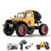 BEEZRC FMS RC Crwaler 1/24 Scale FCX24 Power Wagon RTR V2 4WD 2.4GHz 3CH Offroad RC Car Model Vehicle Hobby Grade Remote Control Car(Yellow) view 1