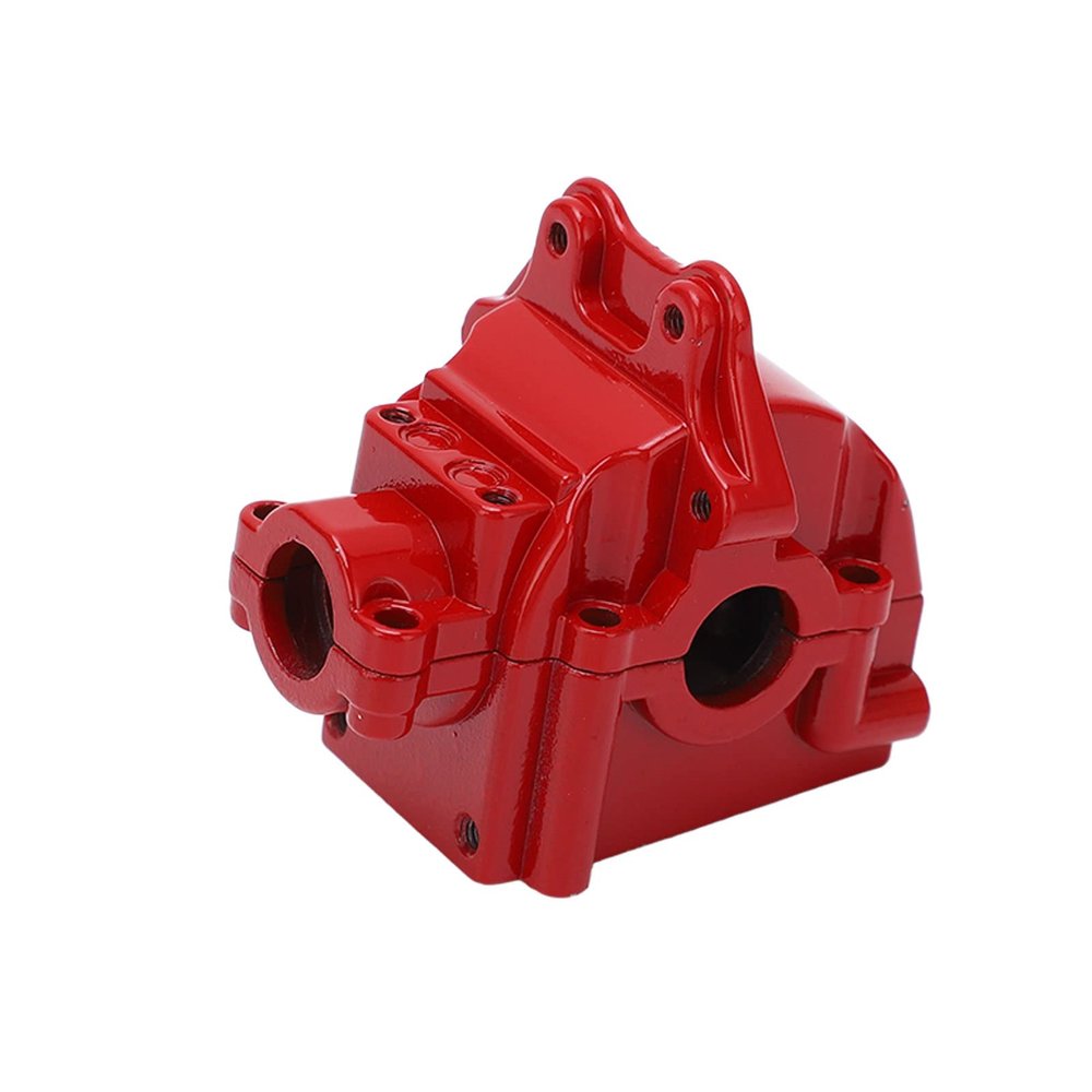 Dilwe RC Gear Box Cover, Metal Aluminum Gearbox Housing Cover Steel Differential Housing for WLtoys 144001 for 124016 for 124017 for 124018, Gearbox Cover RC Car Upgrade Parts Accessories