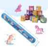 30 PCS Unicorn Slap Bracelets, Animals Unicorn Theme Toys Print Patterns Design Slap Bands for Kids Birthday Party Decorations Favors, Classroom Prizes Gifts view 2