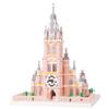 Geniteen Micro Mini Building Blocks Pink Church Model Building Set Famous Architecture Model Building Kit view 1