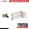 RCAWD Bigger Ball CVD Drive Shafts for 1/10 Slash 4X4 Upgrades, Hoss 4X4 VXL, Rustler 4X4, Stampede 4X4 Unassembled Kit & VXL, New Rotor Driveshafts, Parts for #9051X 9052X Silver view 2