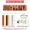 Mouse Highchair Banner Decoration for Baby - 1st First Birthday Banner, High Chair Fabric Garland Party Supplies, Red Yellow Black, Photo Props, Handmade view 3