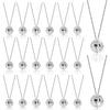 20PCS Mini Disco Ball Necklaces, 1.18inch Mirror Disco Ball Costume Party Necklaces Pendants Bead Jewelry Disco Decoration for Christmas Halloween Clothing Accessories Dance Supplies by Rely2016 view 1