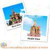 3D Puzzles for Adults & Kids St. Basil's Cathedral Building Set, Russia Cathedral Architecture Craft Model Kits, Educational 3D Jigsaw Puzzle Toy Birthday for Teens Boys Girls, 231 PCS view 3
