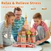 3D Puzzles for Adults & Kids St. Basil's Cathedral Building Set, Russia Cathedral Architecture Craft Model Kits, Educational 3D Jigsaw Puzzle Toy Birthday for Teens Boys Girls, 231 PCS view 4