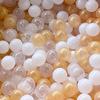 Wonder Space Soft Pit Balls, Chemical-Free Crush Proof Plastic Ocean Ball, BPA Free with No Smell, Safe for Toddler Ball Pit/Kiddie Pool/Indoor Baby Playpen (100 Balls, Mixed - Champagne) view 2