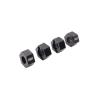 KYX Racing Aluminum CNC Machined Aluminum Wheel Hex Upgrades Parts Accessories for 1/16 1/18 RC Crawler Car LOSI Mini-B Brushed Mini-T Buggy view 1
