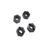 KYX Racing Aluminum CNC Machined Aluminum Wheel Hex Upgrades Parts Accessories for 1/16 1/18 RC Crawler Car LOSI Mini-B Brushed Mini-T Buggy view 2