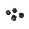 KYX Racing Aluminum CNC Machined Aluminum Wheel Hex Upgrades Parts Accessories for 1/16 1/18 RC Crawler Car LOSI Mini-B Brushed Mini-T Buggy view 3
