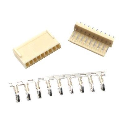 RELAND SUN 10sets 2.54MM KF2510 Connector Flat Straight Pin Kit Connector Female Shell and Female Pin Header Terminals (9P set)