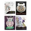 2 Adult Coloring Books Calming Stress Relaxation Relief Animals Mandalas Designs view 1