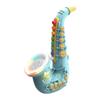 Smaroll Kids Saxophone Toy with Light and Sound,Multifunctional Early Educational Toys Musical Instrument Toy for Toddler Girls Boys Beginners Music Simulation Mini Saxophone, for Kids view 1