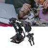 Mechanical Arm, 6DOF Robot Arm, Full Metal Programmable Robot Mechanical Arm Clamp Claw Kit, Desktop Manipulator Robot with Feedback of Servo Parameter, Industrial Robot Parts view 3