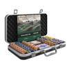 Bullets Playing Cards | Professional Poker Set Richie | 300 Ceramic Poker Chips (10 g) with Premium Carrying Case  Casino Poker Set for Texas Holdem view 2