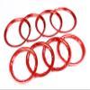 GTBracing CNC Aluminum Wheel Beadlock Rings for RC 1/5 Car LOSI 5IVE-T 8pcs/Set (Red) view 1