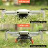 O'woda Landing Gear for DJI Mini 2/SE/4K - Foldable Landing Leg Extension Feet Height Extended Protection for DJI Mavic Mini (Orange) view 2