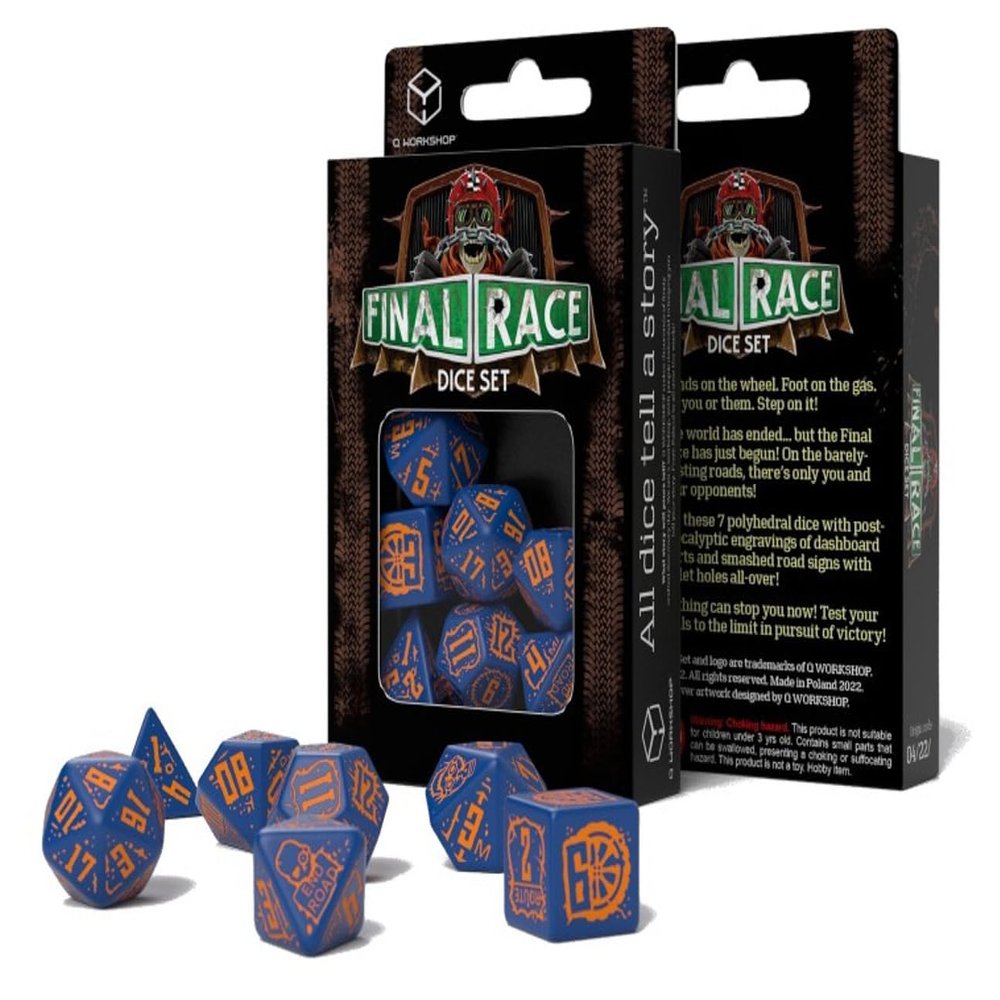 Final Race Dice Set: Road Fever