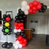 148 Piece Race Car Arch Garland Kit,Balloon ArchurtOBBirthday Party Decorations,Balloons Racing Cars Kit Inflatable Arch for Parties,5,10,18 Inch view 3