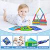 Dr.Rapeti Soft Alphabet Cards, 26pcs ABC Alphabet, 26 Letters Flash Cards with Storage Bag Washable Non-Toxic, Early Learning Toy, Baby Bath Toy for Baby Infant Toddler Kids view 3
