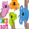 JA-RU Koala Bear Pets Stretchy Squishy Fidget Toy (1 Koala Assorted) Stress Relief Bedtime Buddies, with Hair Tentacles Like Noodles. Party Favor for Kids & Adults 6710-1s view 2