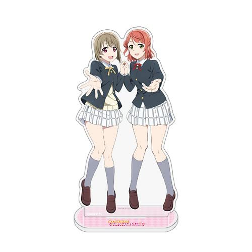 KADOKAWA Love Live! Nijigasaki Gakuen School Idol Love Party, Ayume Uehara & Kasumi Nakasu, Acrylic Figure, Approx. W 3.0 x H 5.9 inches (75 x 150 mm), Acrylic