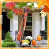 4 Pack Seasonal Windsock Spring Summer Fall Winter Outdoor Heavy Duty Hanging Decor Daisy Flamingo Pumpkin Snowbird Wind Socks Spinners for Garden Yard Decoration 5.91 x 39.37 Inch view 4