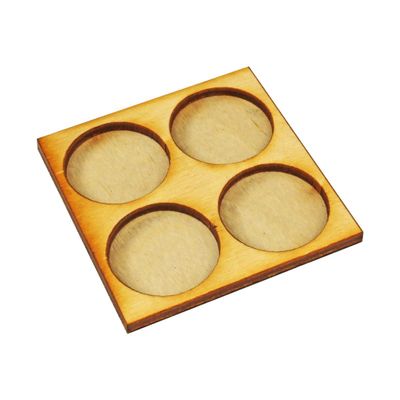 LITKO 2x2 Formation Tray for 25mm Circle Bases Compatible with Dux Bellorum