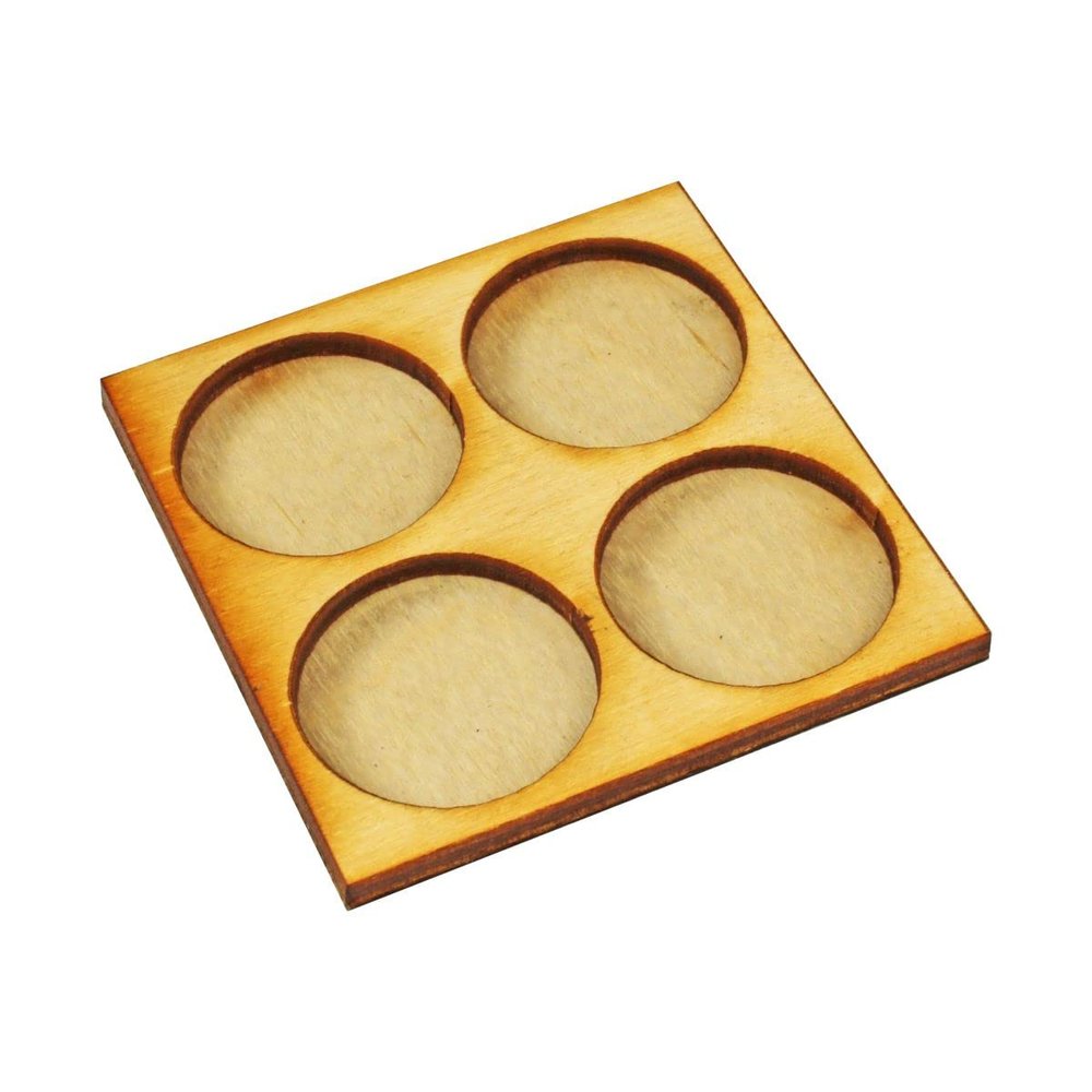 LITKO 2x2 Formation Tray for 25mm Circle Bases Compatible with Dux Bellorum
