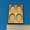 LITKO 2x2 Formation Tray for 25mm Circle Bases Compatible with Dux Bellorum view 4