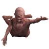Halloween Bloody Dead Body, 4.6 ft Latex Skinned Full Body Hanging Corpse Torso Halloween Body Parts Props for Haunted House Zombie Halloween Party Decoration view 3