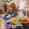 Art3d Liquid Fusion Activity Play Mat for Kids, Pack of 9 Tiles 12" X 12", Transparent Substrate view 4