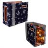 TOPBSFARNY 3D Wooden Book Stand Puzzle DIY Dollhouse Wood Bookends Book Nook Model Building Kit with LED Light for Teens and Adults to Build-Creativity Gift for Birthdays Christmas Halloween(25) view 1