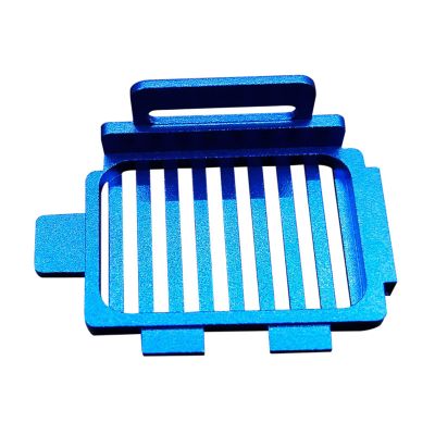XHSESA Motor Heatsink Racing Metal Electric Motor Heat Sink Radiator for Mini-Z AWD MA020 RC Car Part (Blue)