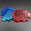 XHSESA Motor Heatsink Racing Metal Electric Motor Heat Sink Radiator for Mini-Z AWD MA020 RC Car Part (Blue) view 3