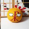Bisavch Countryball Plushies Polandball 3.9 Inches Plush Toy Country Ball Anime Cosplay Mini Pillow Cushion Key Ring Home Decor,Western Rome,3.9inch view 2