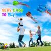 6 Pack Octopus Kite, 3D Kite Long Tail Easy Flyer Kite Beach Kites People Adults Gift Kites for Kids Easy to Fly, Kite Kit with Kite String 100M, Kiteboarding Kite for Adults view 2