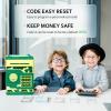 ATM Piggy Bank for Boys Girls, Vcertcpl Mini ATM Coin Bank Money Saving Box with Password, Kids Safe Money Jar for Adults with Auto Grab Bill Slot, Great Gift Toy Bank for Kids(Camouflage Green) view 2